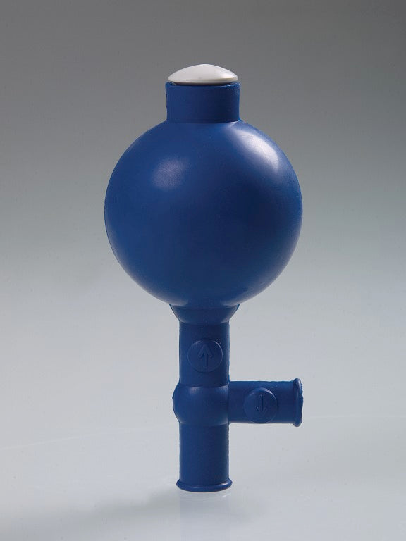 Veiligheidspipeteerballon blauw tot100ml
