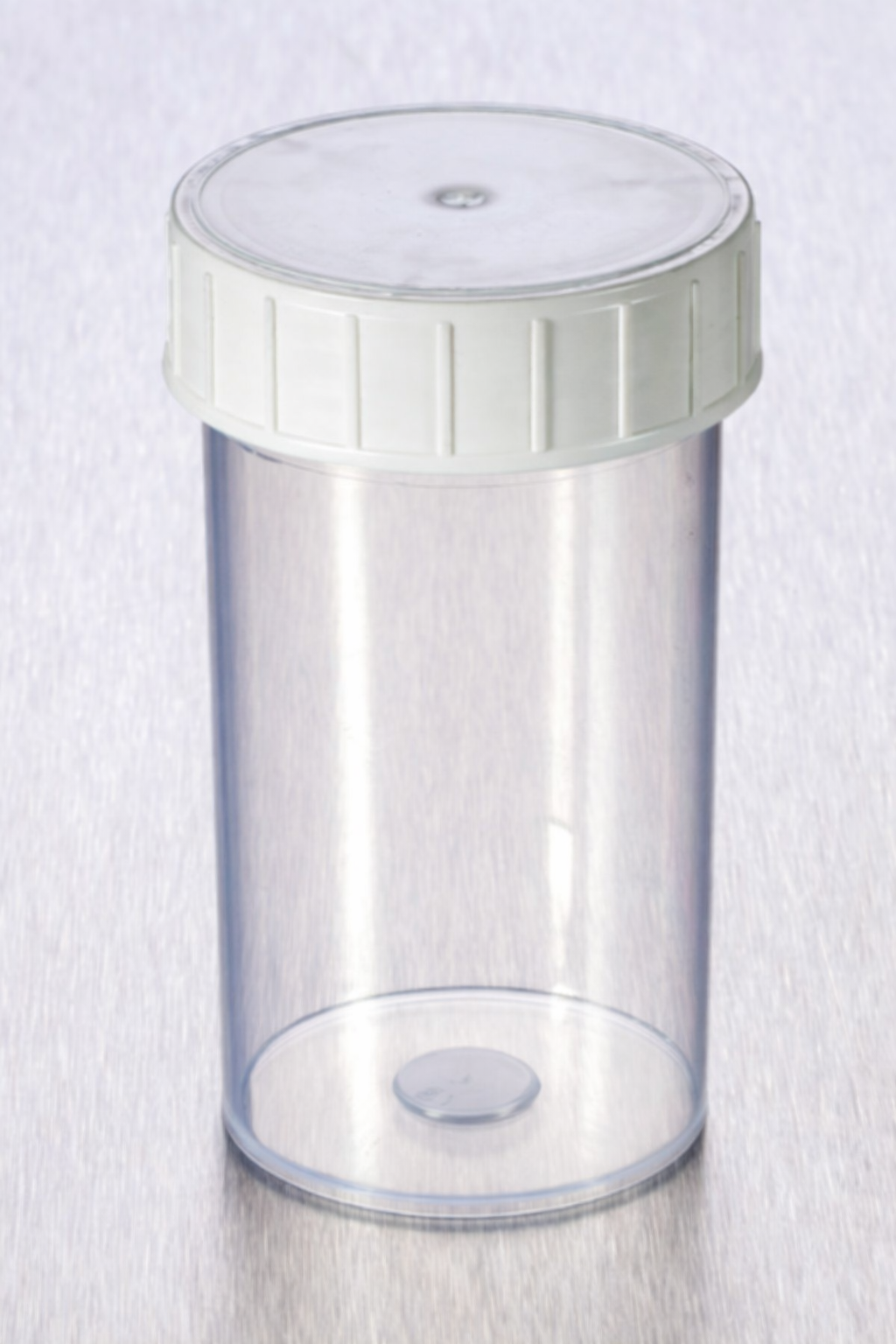 Container PP 180 ml wit, schr.dksl, ster