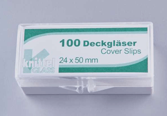 Dekglas 24x50 mm, Knittel