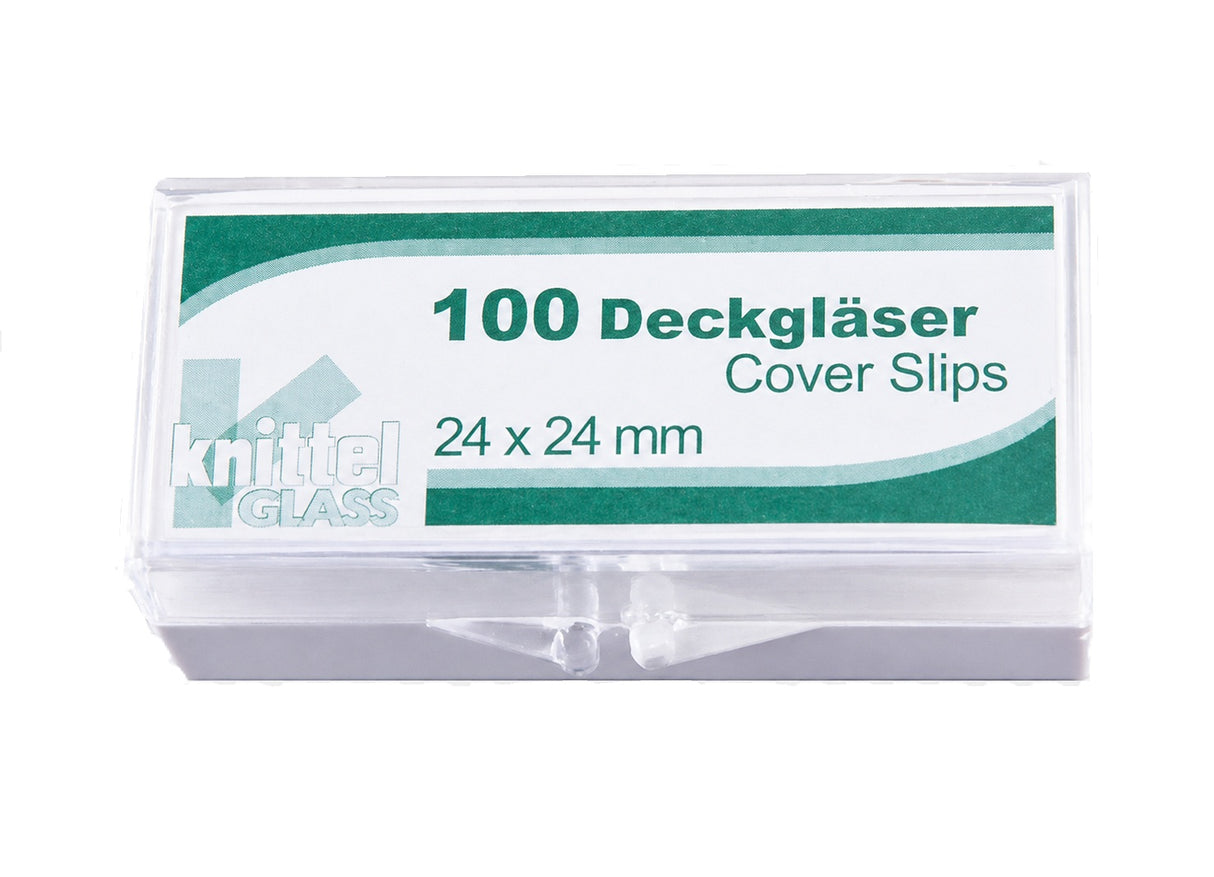 Dekglas 24x24 mm, Knittel