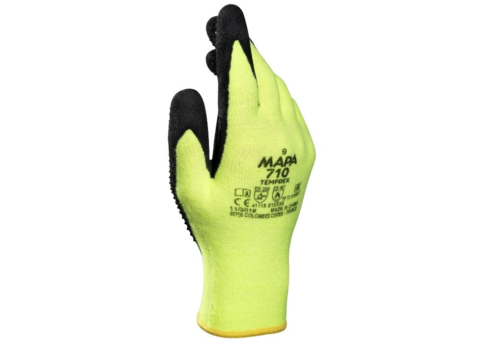 Hittebestendige handschoenen TempDex 710, tot 125°C