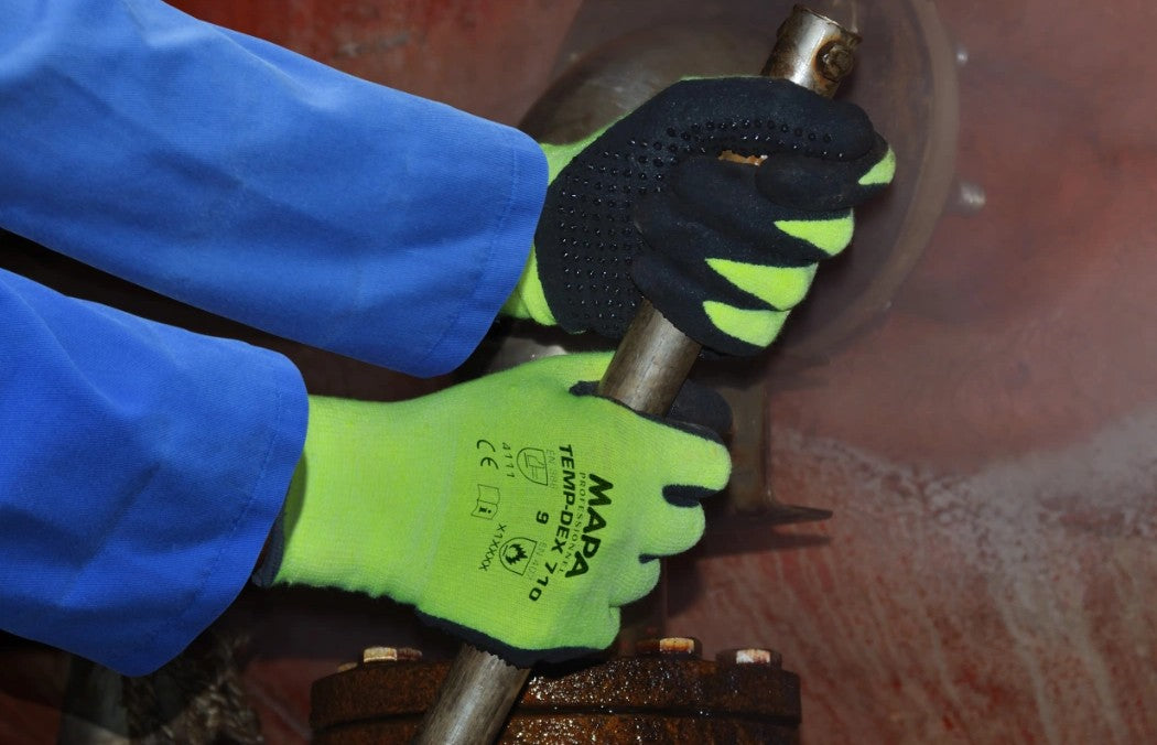 Hittebestendige handschoenen TempDex 710, tot 125°C