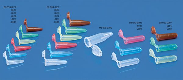 Reactievaatje PP 2,0 ml met deksel