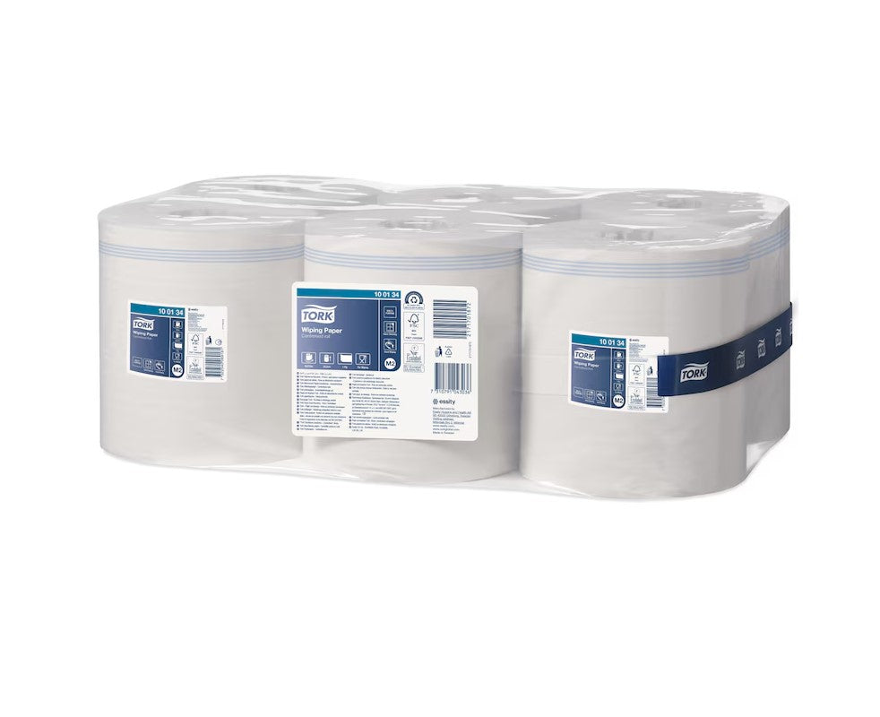 Papierrollen, 250 mm x 275 m, M2, poetspapier