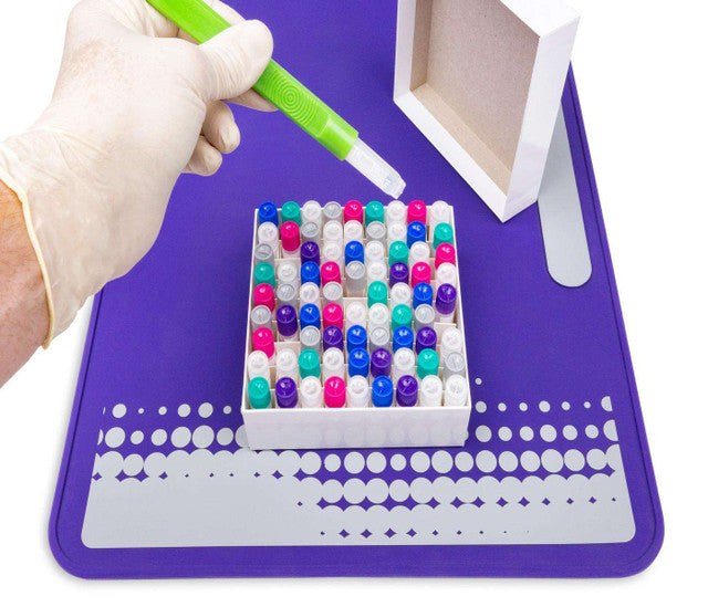 Grijpers voor vaccin vials, PP, tot 21 mm, autoclaveerbaar, assorti pak van 5 verschillende kleuren - Antonides -