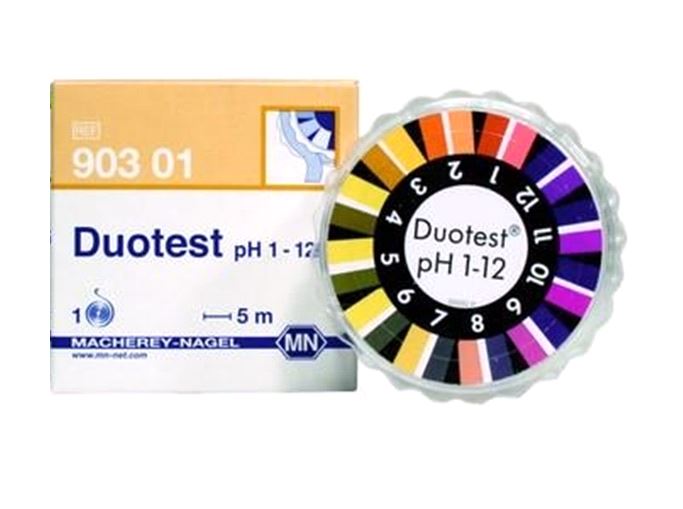 Indicatorpapier DUOTEST pH 1 - 12 - Antonides - pH-indicatoren