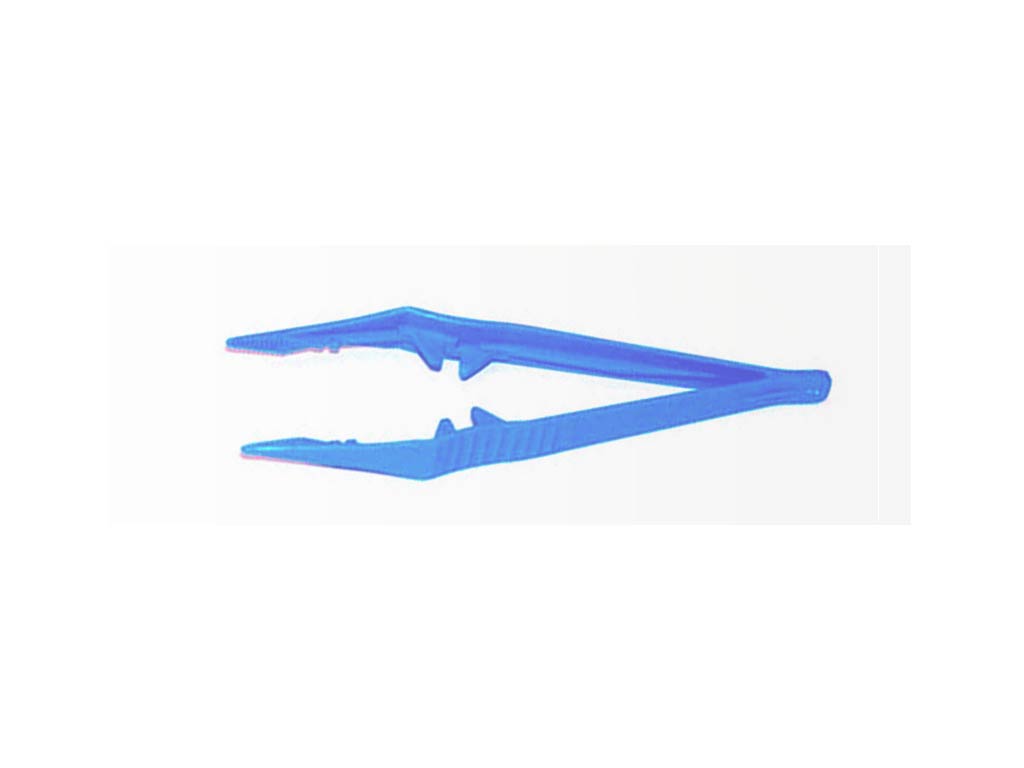 Pincet PA blauw 130 mm, p/1, steriel