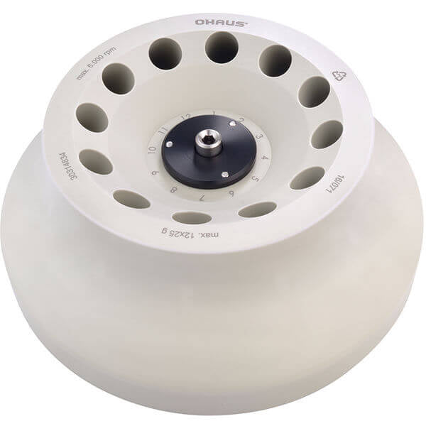 Vaste hoek rotor 12x15ml RB/FA, voor Ohaus Frontier 5000 Multi Pro FC5714, FC5718/R, FC5720R