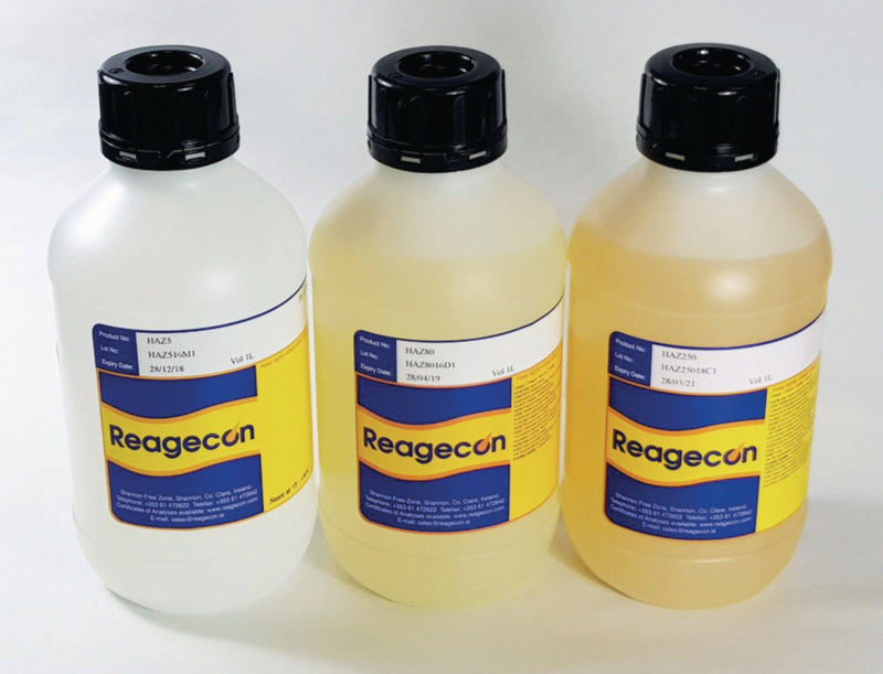 Kleurstandaard, 15 Hazen of platinum-kobalt (Pt-Co)