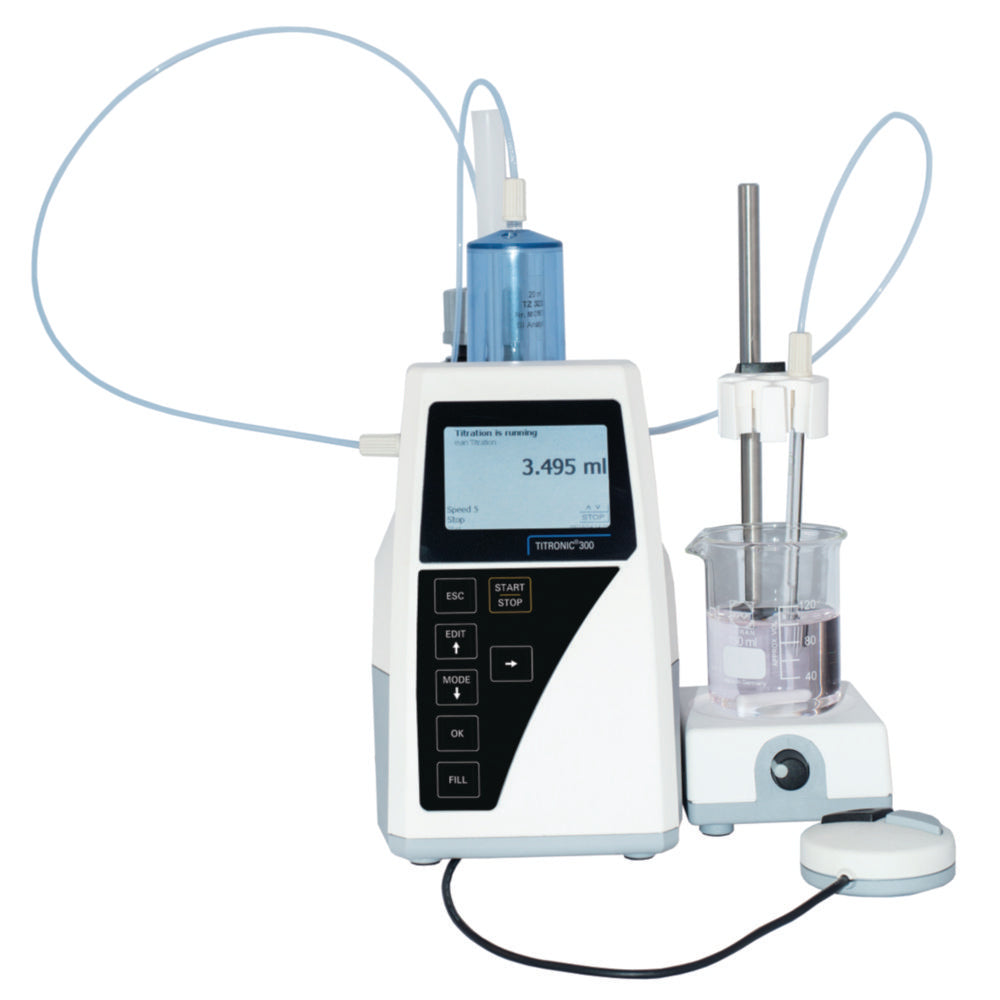 Titrator, Titronic T 300, 50 M1, basisset, met 50 ml doseerunit TZ 3160