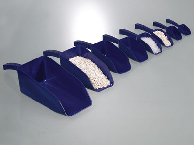 Detecteerbare wegwerplepels SteriPlast, PS, blauw, 150 ml, lenghte 216 mm, VE=10