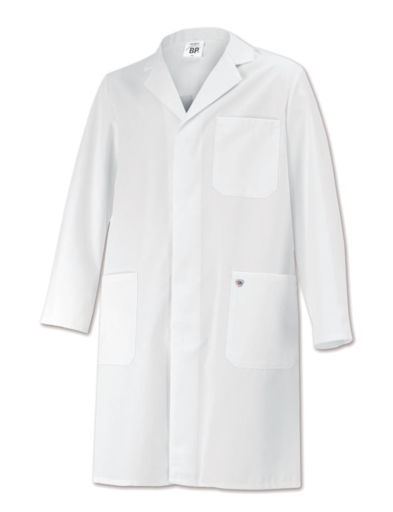 BP Med & Care® Unisex-jas maat 3XLn Wit, 100% katoen