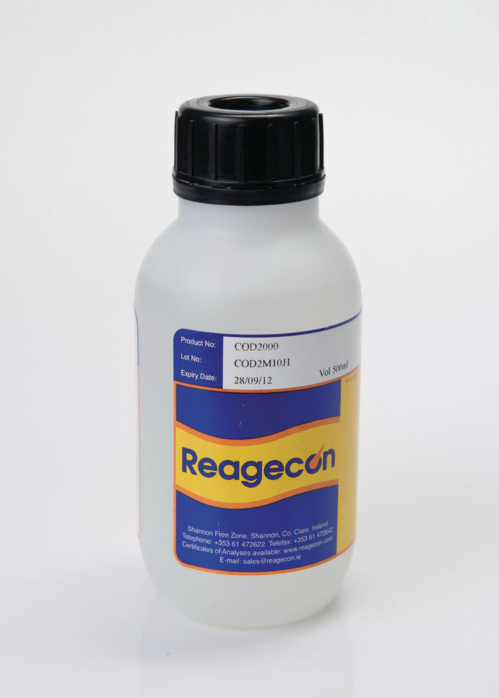 Chemical oxygen demand reagent COD calibration standard 1300mg/l solution 500 ml