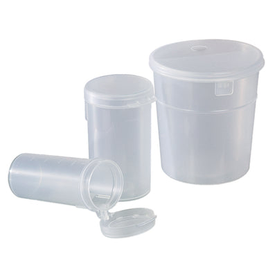 Container 50 ml, PP snap-on deksel, steriel, verpakking van 650