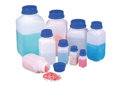 Wijdhalsfles reagens, HDPE 2500ml +dop