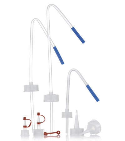 Afsluitkapje voor druppeltuit, rood