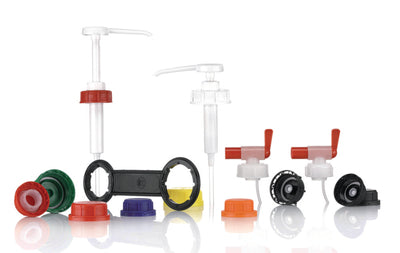 Schroefdop, rood, met verzegelring voor 20 l jerrycans