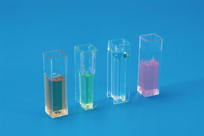 Cuvet 1,5 ml PS laag model, Semi micro