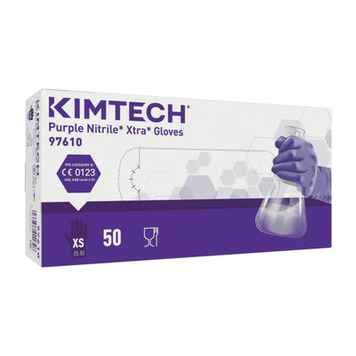 Kimtech Purple Nitrile Xtra Handschoenen | Nitril, Poedervrij