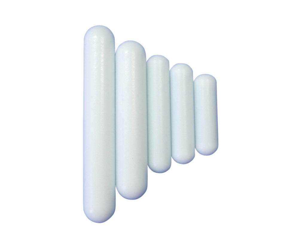 LLG-magnetische roerstaaf „Economy“ 12x3 mm, PTFE, cilindrisch, verpakking van 10 stuks