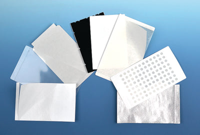 Afdichtfolie voor microtiterplaten, zelfklevend voor Real Time PCR, polyester, pak van 100