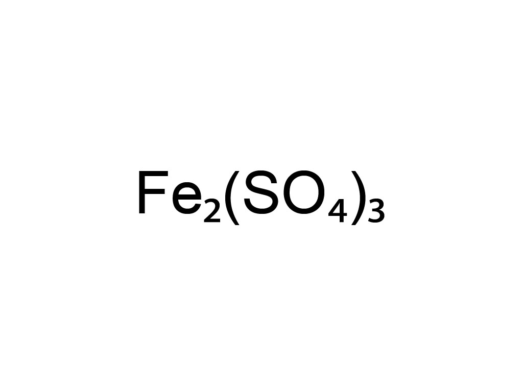 IJzer(III)sulfaat hydraat zuiver  1 KG