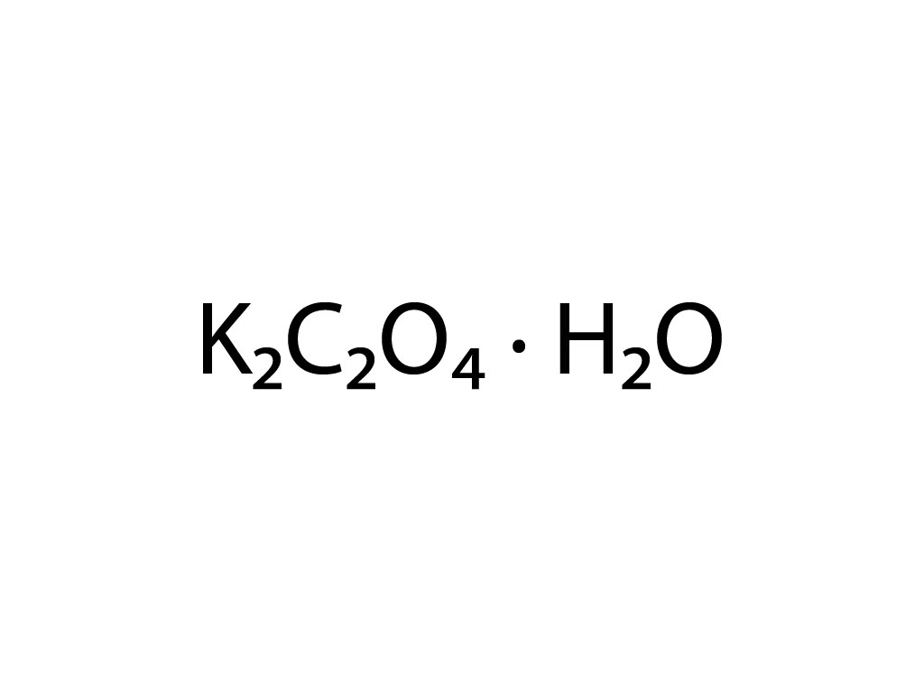 Kaliumoxalaat monohydraat, ch.z.