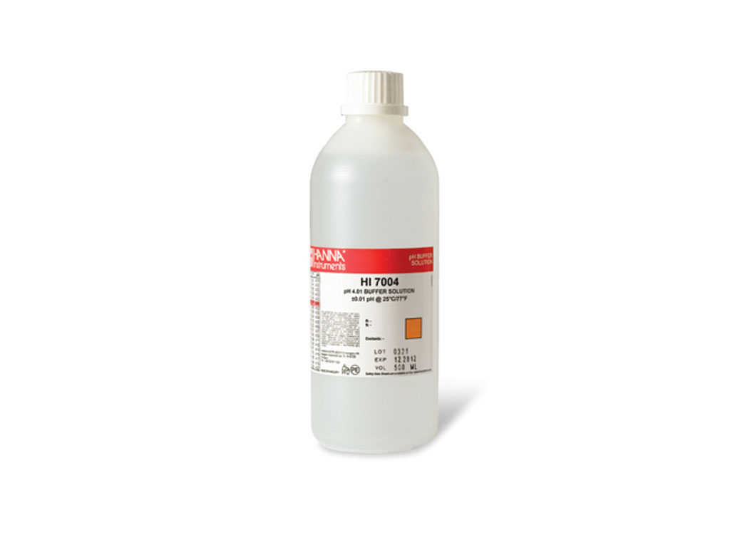 Buffervloeistof pH 4.01 (0,5 ltr)