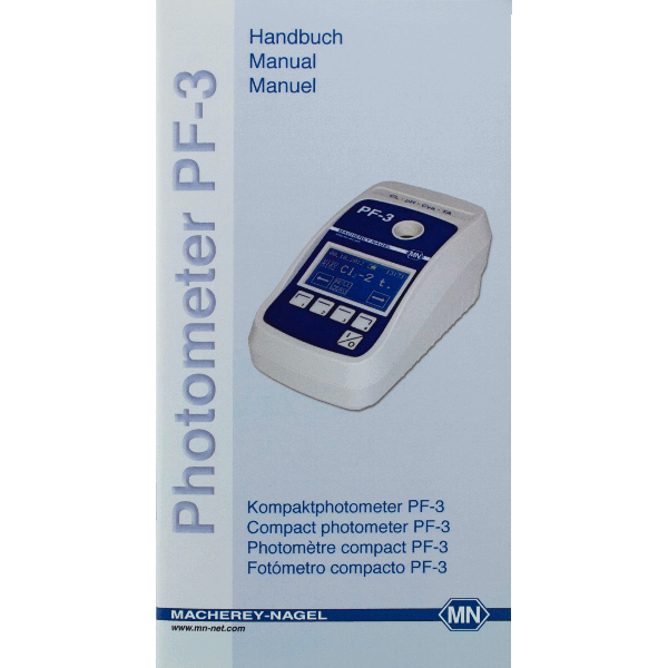 fotometer PF-3 manual