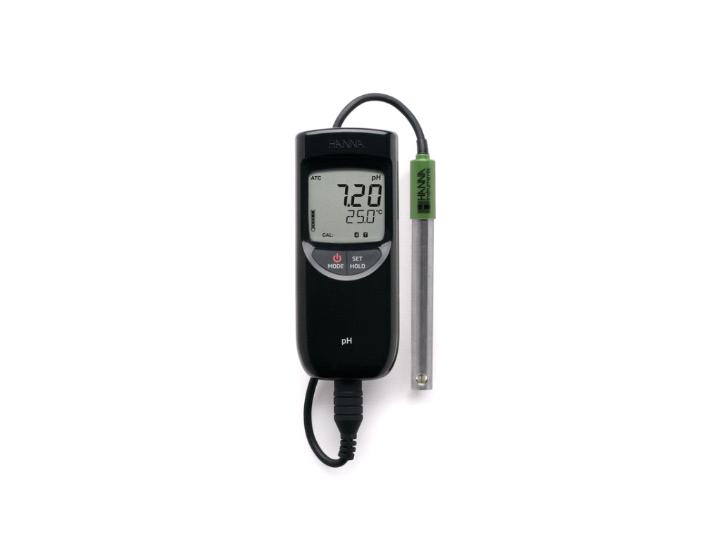 pH/temp-meter, waterdicht HI991001