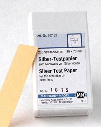 Silver testpapier, M&N
