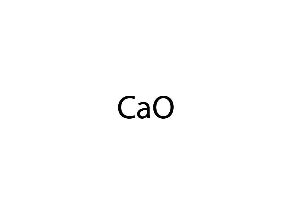 Calciumoxide uit marmer brokken 250 G