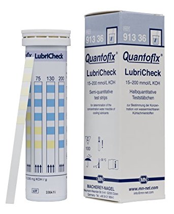Quantofix teststrookjes Lubricheck