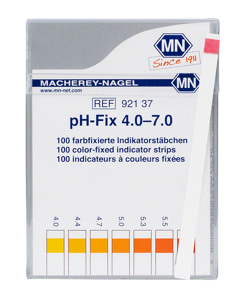 Indicatorstaafjes pH-Fix, pH 4.0-7.0