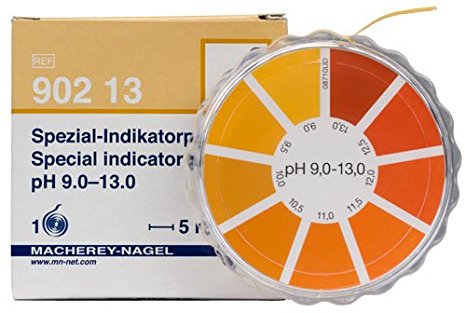 Indicatorpapier, pH 9,0-13