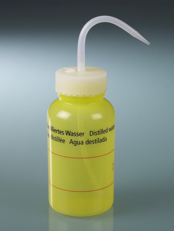 Veiligh.wasfles distill.water LDPE 500ml