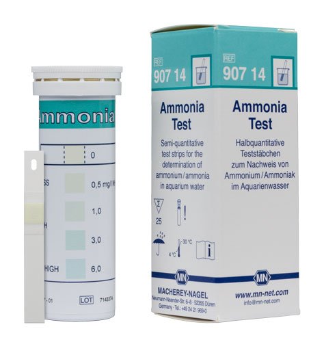 Teststrips Ammonium 0-0,5-1-3-6 mg/l,M&N