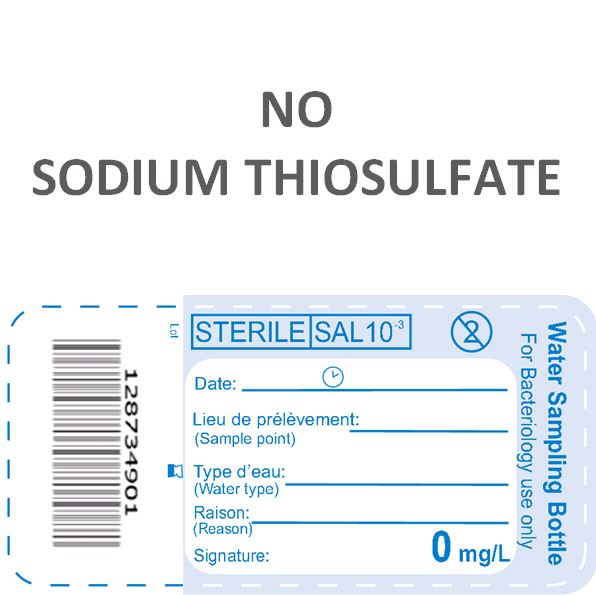 No Sodium Thiosulfate