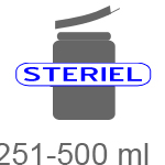 Pot: Snap cap steriel 251-500ml