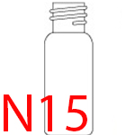 N15 Schroefdop vials