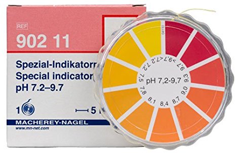 Indicatorpapier,  pH 7,2-9,7