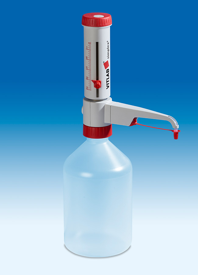 Bottle-topdispenser 10-100ml DE-M