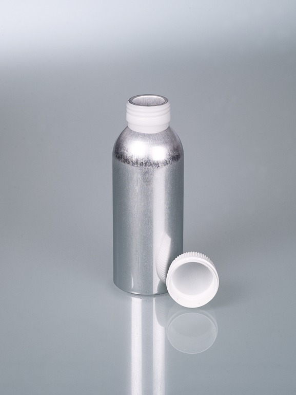 Aluminium fles, UN, AL 99.5, 300ml +dop