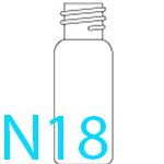 N18 Schroefdop vials