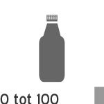 Fles: 0-100 ml