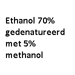 Ethanol 70% + 5% methanol