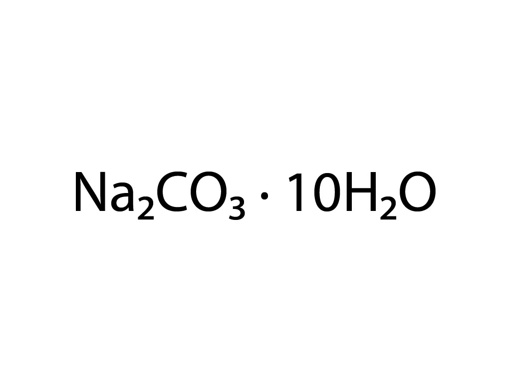 Natriumcarbonaat decahydraat 99+%  1 KG
