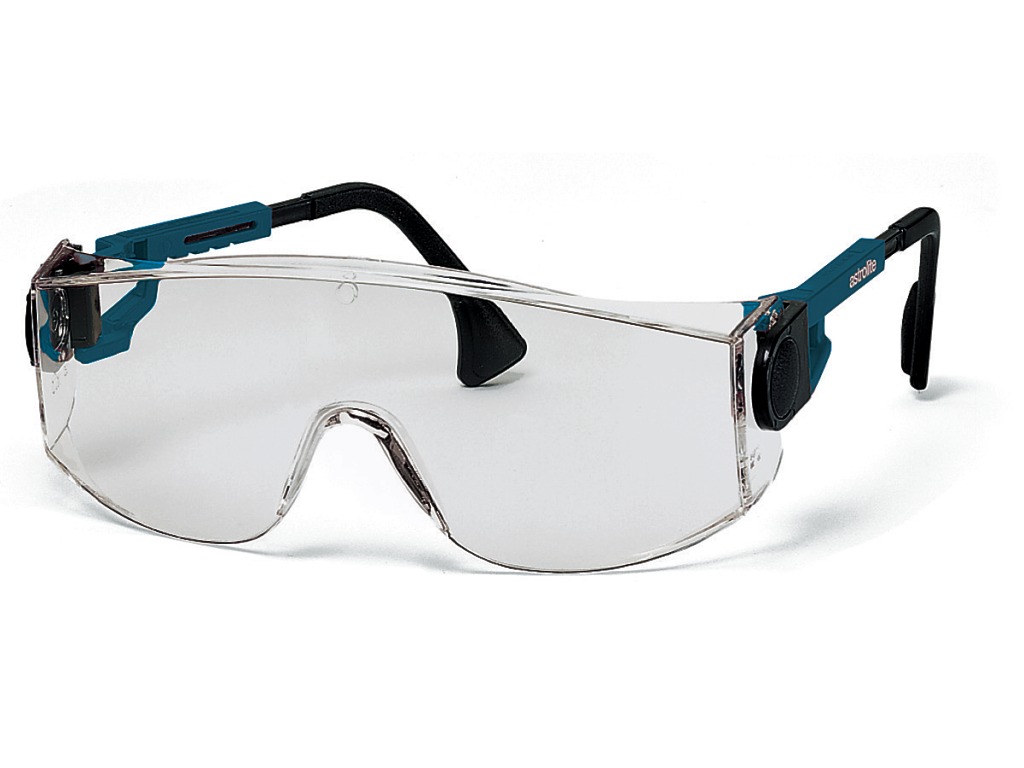 Veiligheidsbril Astrolite, zwart/blauw