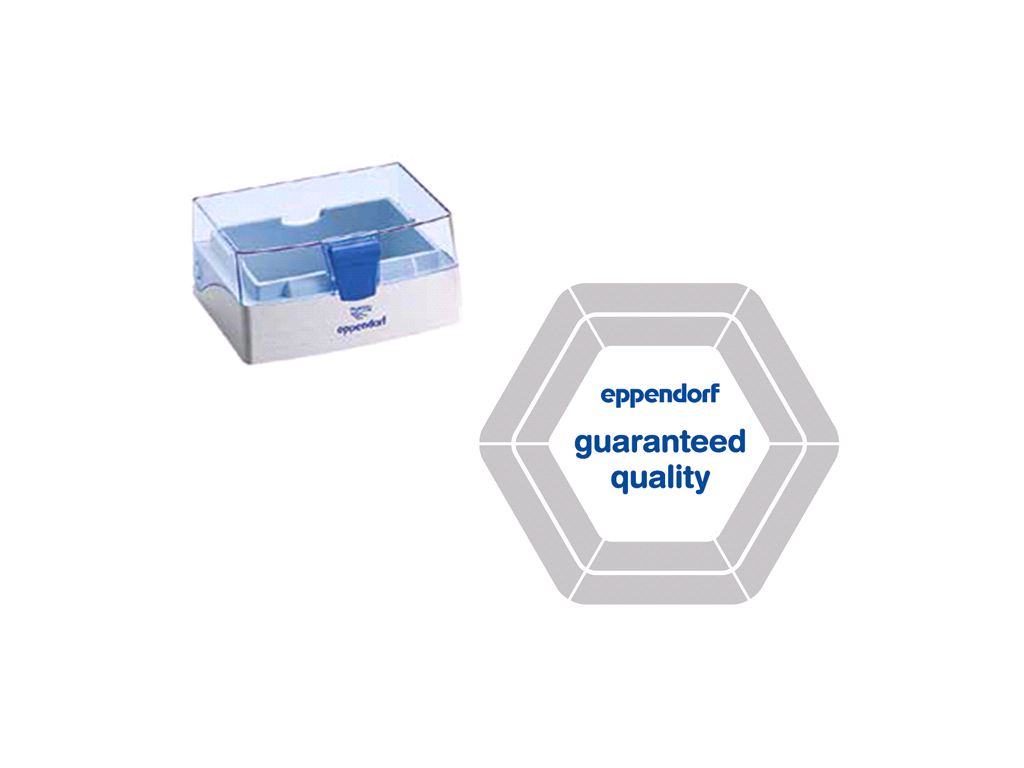 Pipetpunt Eppendorf, 20µl, med.gray, box
