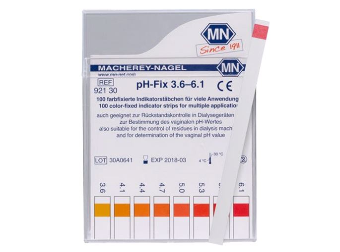 Indicatorstaafjes pH-Fix, pH 3.6 - 6.1
